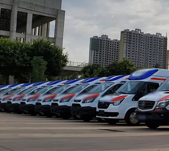 威海服务车队展示