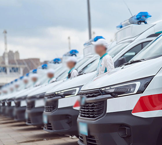 威海服务车队展示